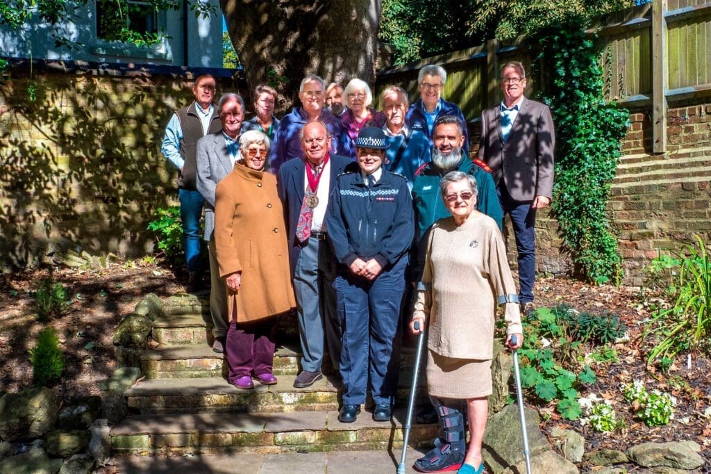Representatives of groups meaningful to Catherine